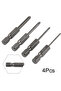 4pcs 50mm Cross Screwdriver Bits 1/4Inch Hex Shank Electric Screwdriver Bit Alloy Steel Magnetic ... - 6