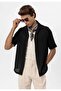 Textured crochet men's shirt - 5