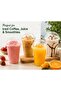 Sunny Clear Plastic Cups with Dome Lids, 12oz (Pack of 50) – Reusable Transparent Cold Drink Cups for Iced Coffee, Juice & Smoothies – Leak-Resistant - 2