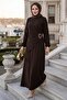 Side Buckle Ayrobin Dress Bitter Brown Hm2914 - 7