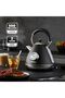 GK38073UK-BK 1.7L Stainless Steel Cordless Electric Kettle with Strix Controller, 3000W Rapid Boil - 2