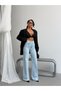 Trend Special Design Wide Leg Cross Closure Baggy Denim Jean Pants-Trend Special Design Wide Leg Cross Closure Baggy Denim Jeans - 5