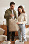 Beige Unisex Large Volume Ultra Light Functional Travel & Mother Baby Care & Daily Backpack 1014 - 7
