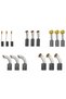 NEW 50pcs Carbon Brush Replacement Kit Fit For Drills Sanders Grinders & Motors Durable Motor Parts - 4