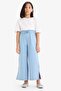 Culotte Wide Leg Jean Pants Girls D7102A825Sm - 5