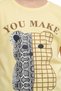 Girl's Crew Neck Short Sleeve Printed T-Shirt 11273 - 4
