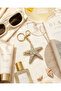 White Stone Starfish Keychain – Gold Detailed Bag Charm ✨ 🤍 🌟 - 3