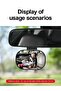 Adhesive tape Mirror New Car Rearview Mirror Wide View Safety Mirror For Windshield Infant Car Seats - 8
