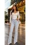 Women's Spanish-Style High Waist Power Lycra Shape-Up Denim Pants