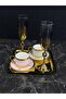2-Person Sapphire Coffee Presentation Set - Coffee Enjoyment Set with Tray - 5-Piece Coffee Presentation Set - 5