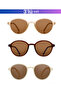 New Style Unisex Sunglasses with Uv400 Protection 1036 - 3-Piece Opportunity Set - 2