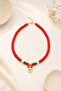 Red Deer Charm Necklace