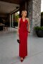 New Season Accessory Detailed Women's Maxi Dress 52225077