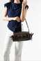 Marino Model Women's Hand and Shoulder Bag with Pockets Brown