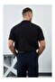 Men's Polo Neck T-Shirt with Embroidery on the Front - 4