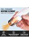 Mini Heat Gun Cordless, 7.2 V Handheld Hot Air Gun with Reflector Nozzle, 3 Temp Settings - 7