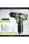 8V Cordless Drill Driver Set, Electric Screwdriver 3/8" Keyless Chuck, Max Torque 12 N.m - 2