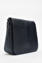 Liora Women's Messenger Bag Real Leather Dark Blue - 5