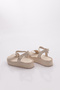 D25Ys-2590 Women's Leather Sandals - 3