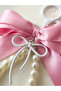 Handmade Bowknot Pearl Bag Charm – Korean Style Bag Charm Keychain Bag Ornament Y2K Coquette Accessory - 3