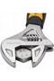 Stubby Adjustable Wrench 165mm 6.5 Inch Compact Adjustable Jaw Steel Grip Tool for Plumbing Maintenance Mechanical Repair and General Workshop Applications - 2