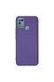 Infinix Hot 10 Play Case Nano Velvet Silicone Inside - Purple