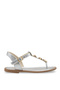 Silver Women's Sandals Starfish Mussel Shell Gold Accessories Flip Flops Beach Casual Stylish - 3