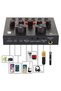 V8s Portable Audio Mixer Voice Changer Live Sound Card For Music Recording Singing Broadcast - 3