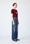 Printed Round Neck T-Shirt - Burgundy - 3