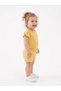 Cotton Organic Special Series Wooden Button Detailed Baby Girl Set of 2 - 4
