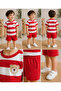 Boy's T-Shirt Shorts Set Summer Cotton - 2