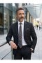 Men's a Quality Patterned Tie and Handkerchief Set - 6