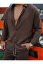 Linen Oversize Set Brown - 2