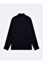 Buttoned Basic Navy Blue Shirt - 2