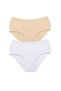 Glb-Stl41414 2 Pieces Tutku Women's High Waist Bato Thick Rubber Panties S9
