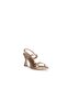 7201 B Mg Gold Platform Heeled Women's Shoes - 3