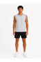 Men's contrast trim sleeveless tank top crew neck summer basic tank top - grey - 3
