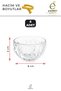 6-Piece Glass Snack Bowl and Jam Bowl Set 135 ml Breakfast Sauce Bowl Mini Serving Bowl Transparent Glass - 3