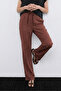Women's Elastic Casual Loose Tile Linen Trousers - 4