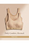 Women's Padded Bamboo 2-Piece Half Tank Top with Thick Straps - 4