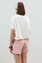 Salmon Pleated Women's Shorts - 3