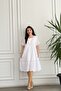 Dress with Scalloped Hem Detail - 7