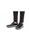 Men's Black Inner and Outer Genuine Leather Daily Casual Shoes Ultra Light Orthopedic Sole 0510 - 5