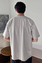 Men's Oversize T-Shirt Cotton Fabric Crew Neck Comfortable Fit T-Shirt - 4