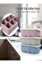 AASHZ Excnorm Silicone Ice Cube Trays 3 Pack - Large Size Silicone Ice Cube Molds with Leak Proof Removable Lid Square Ice Cube Tray And BPA Free for Cocktail,Whiskey, Stackable Flexible Ice - 3