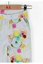 Nk girl's baby elastic waist patterned pants 9 months - 4 years mint - 3