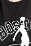 Mode XL Real Big Size Women's Athlete Printed Boston U26011 Black - 5