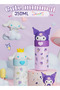 Cute Aquarius-themed Cartoon Insulated Bottle | Cute Insulated Water Bottle | Stainless Steel Cup for Hot or Cold Beverages | Cute Travel Mug | For Boys and Girls at School | 350 ml / 12.3 oz (Purple) - 4