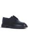 Asil Bey 786 Fluter Black Leather Men's Classic Shoes - 2