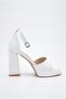 Women's Special Design Single Strap Platform Heeled Evening Dress Shoes, Wedding Dress Shoes (10 cm Heel) - 6